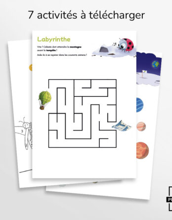 Activités La Coccinelle qui voulait aller sur la Lune